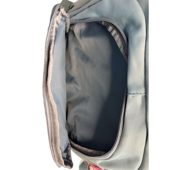 Blue Waterproof Computer Business Large Capacity Backpack School Commuter Bag - Picture 4 of 11